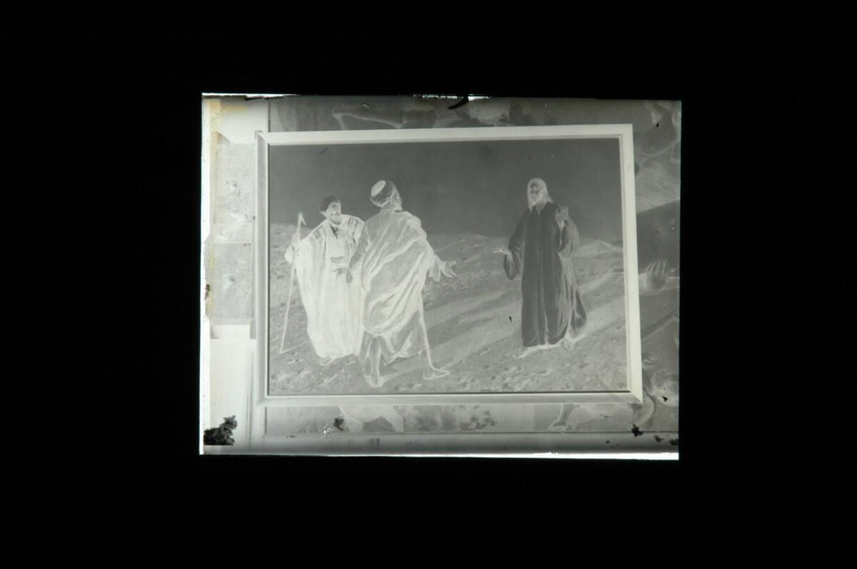Johann Victor Krämer, Reproduktion des Gemäldes "Am Weg nach Emaus", Inv. Nr.: Foto2005/18/3850