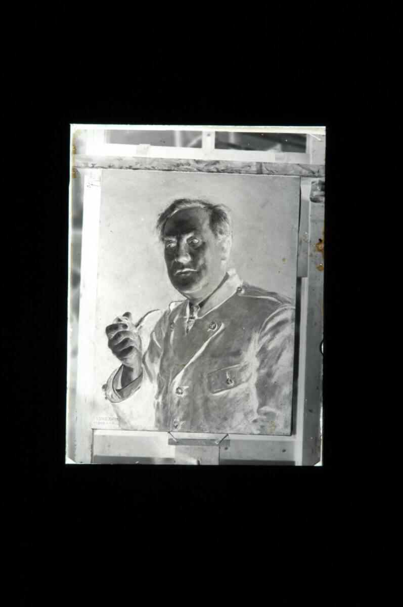 Johann Victor Krämer, Reproduktion des Gemäldes "Herr Komarek Vater", Inv. Nr.: Foto2005/18/385…