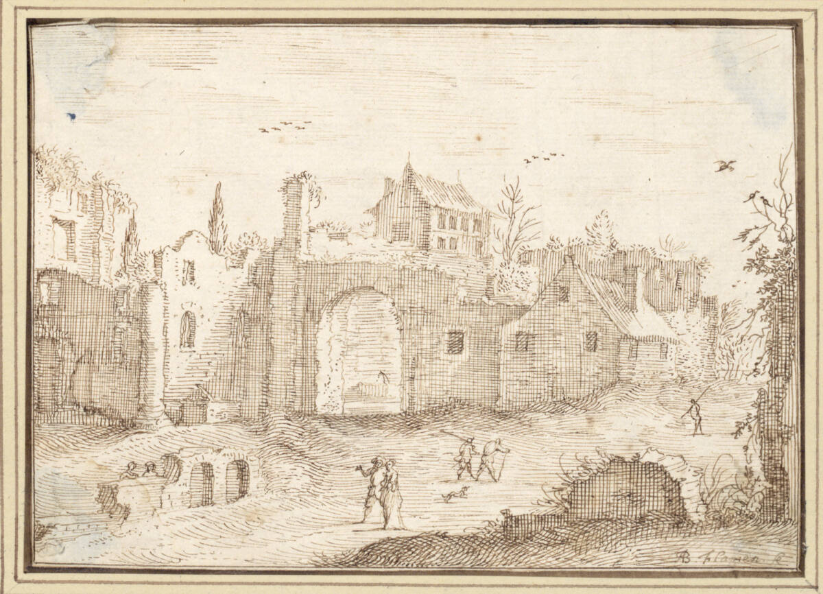 AlbertFlamen, Ruinenlandschaft (III-14)