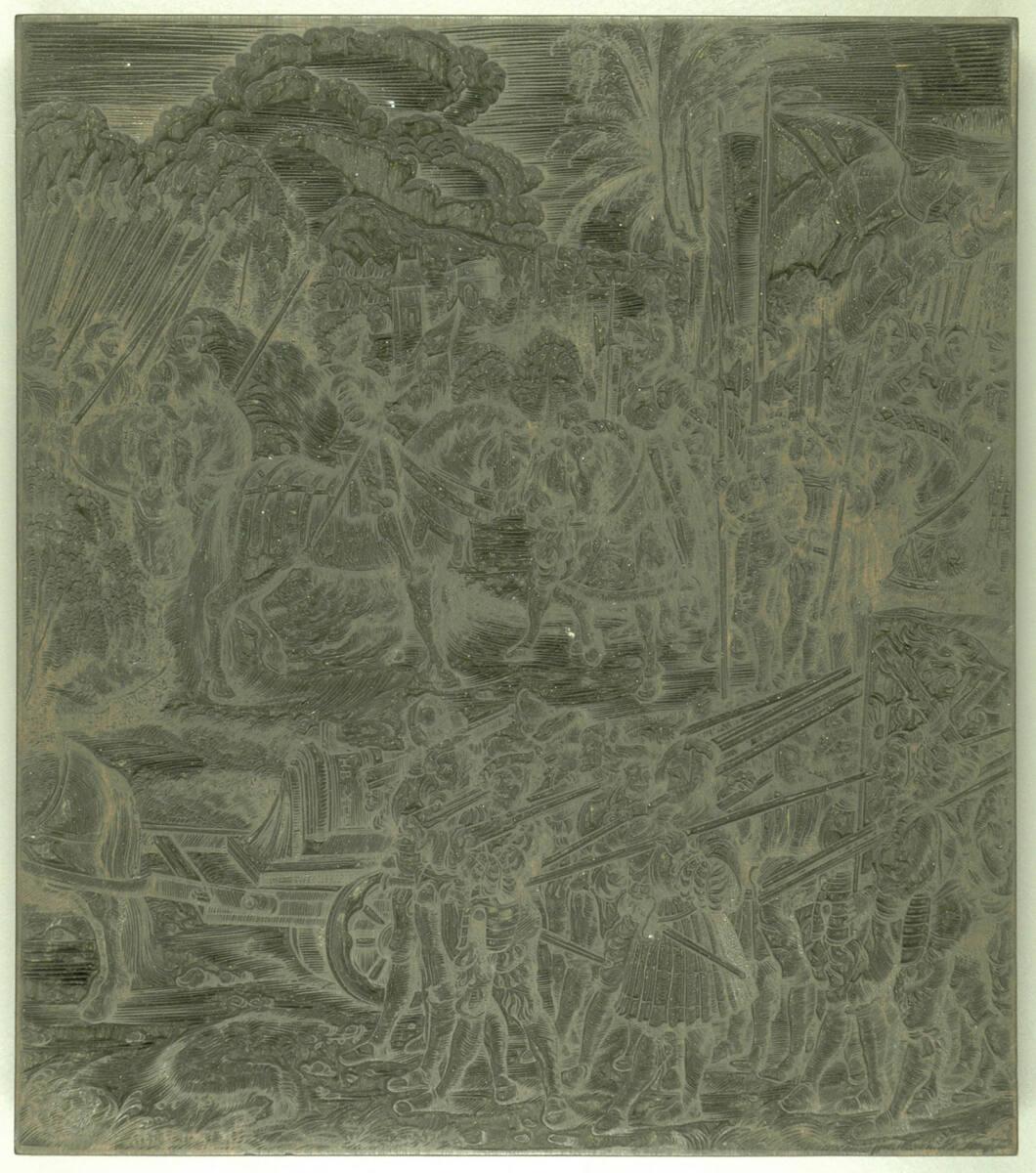 Hans Burgkmair d. Ä., Weißkunig: Der Vergleich mit Kleve, Inv. Nr.: HO2006/371
