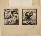 Ludwig Heinrich Jungnickel, Tierfabeln (Biene mit Bienenschwarm), Inv. Nr.: DG1925/311/16