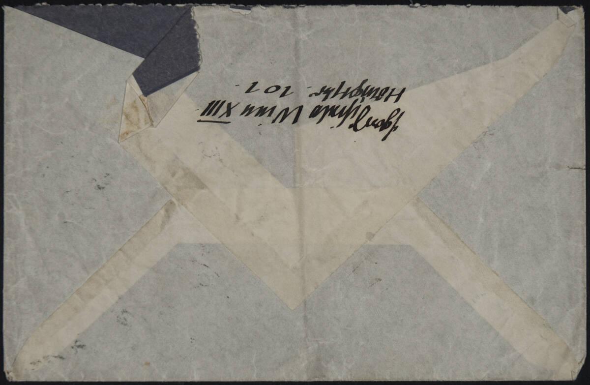 Brief von Egon Schiele an Franz Hauer vom 23. Oktober 1913, Inv. Nr.: ESA106a/verso