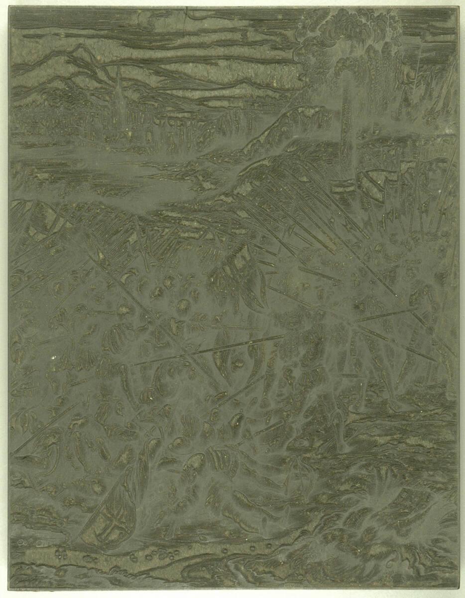 Hans Burgkmair d. Ä., Weißkunig: Die Schlacht bei Hulst; Birnbaum, Inv. Nr.: HO2006/451
