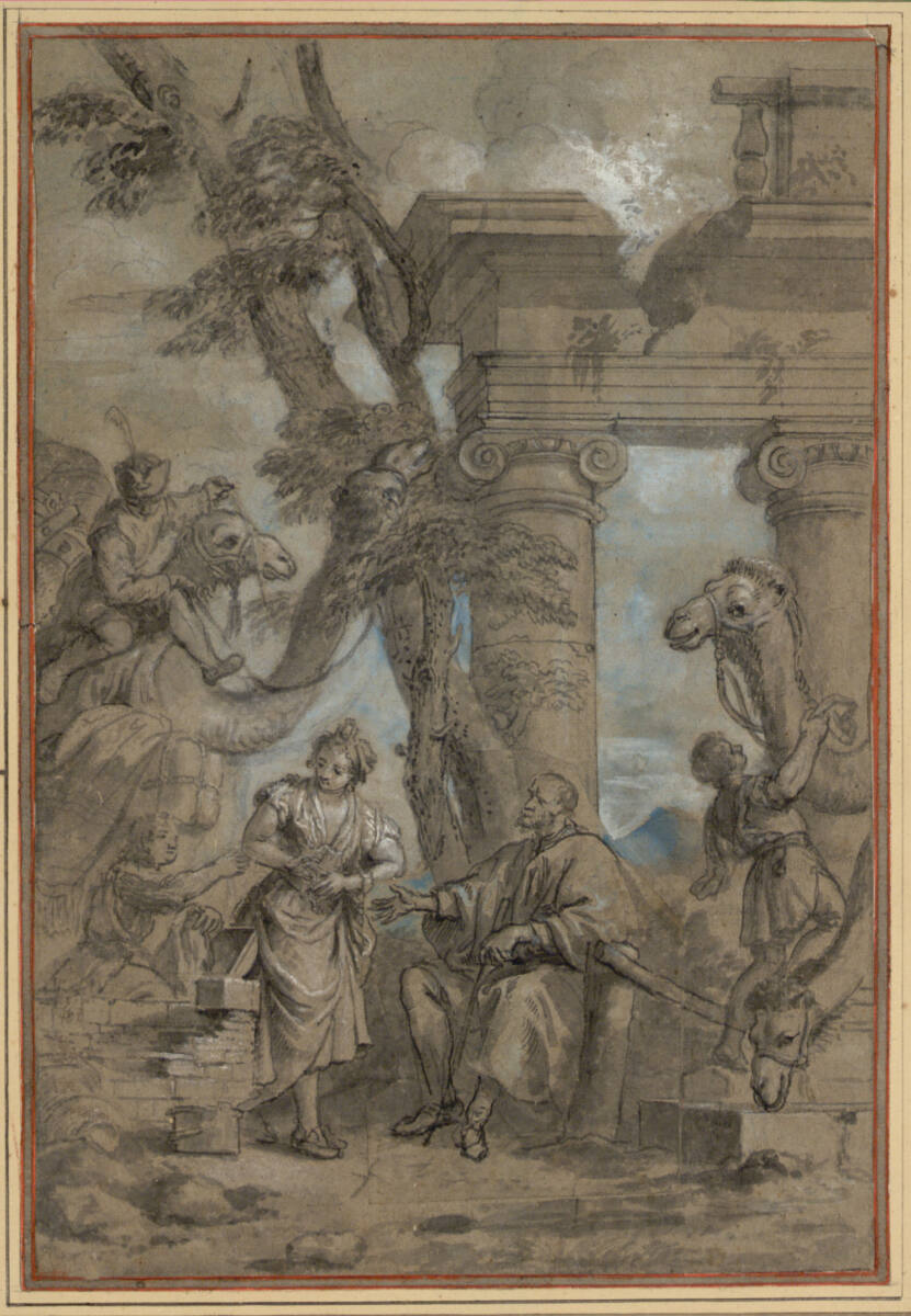 Elieser und Rebekka, JanErasmusQuellinus
