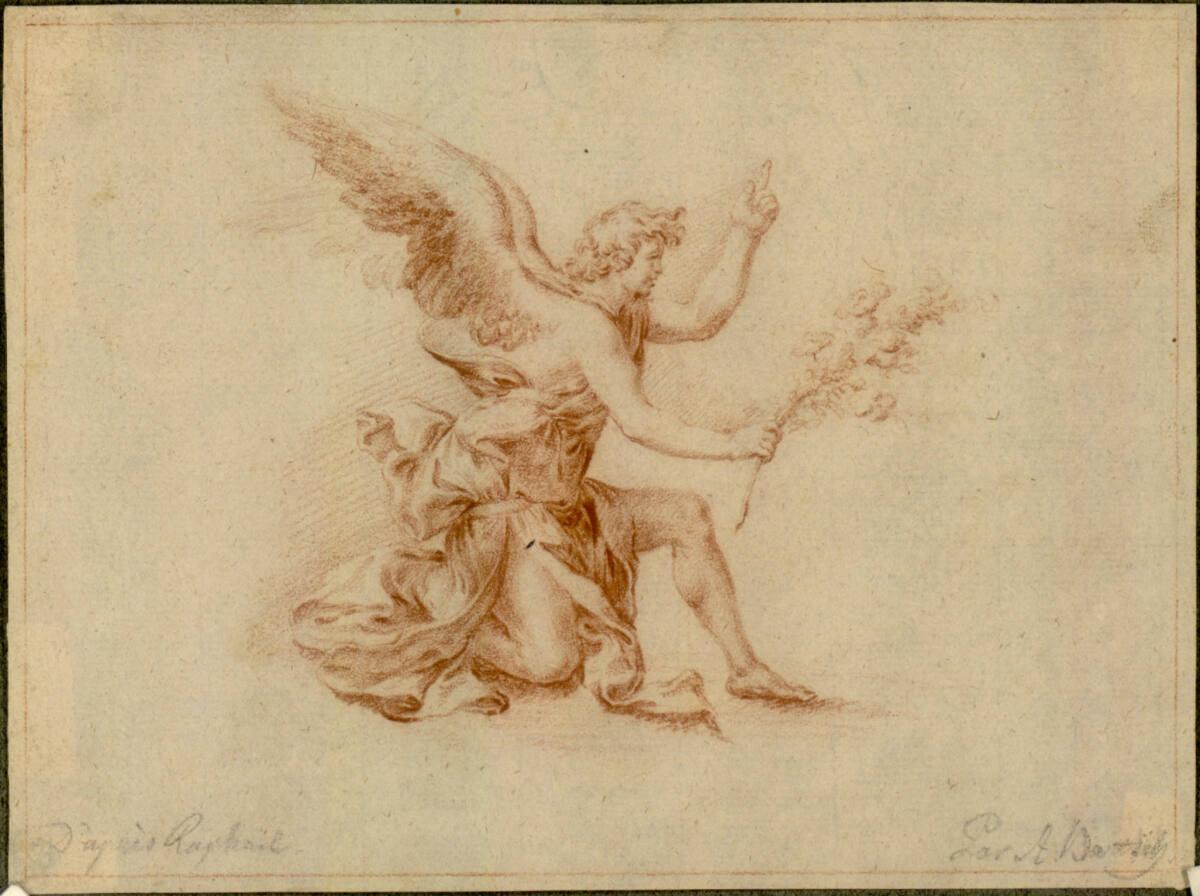 Johann Adam von Bartsch, Verkündigungsengel, Inv. Nr.: 43948