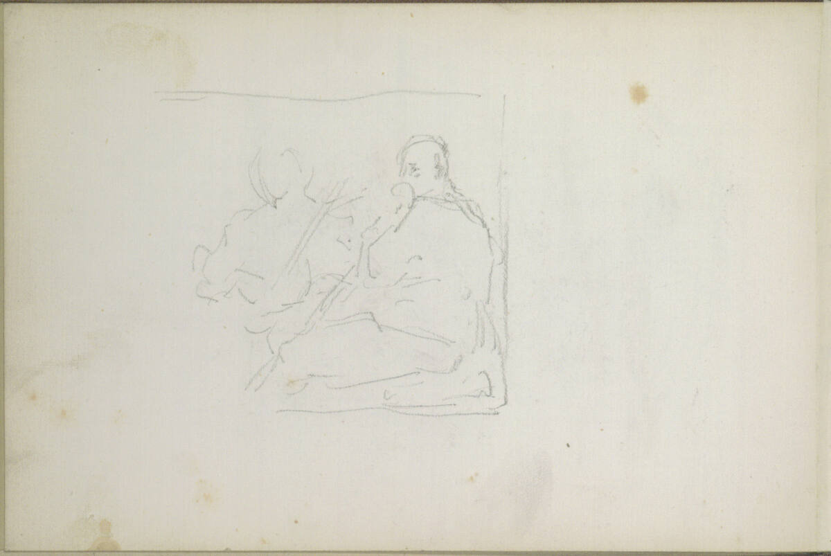 Figurale Kompositionsskizze, Hans Canon
