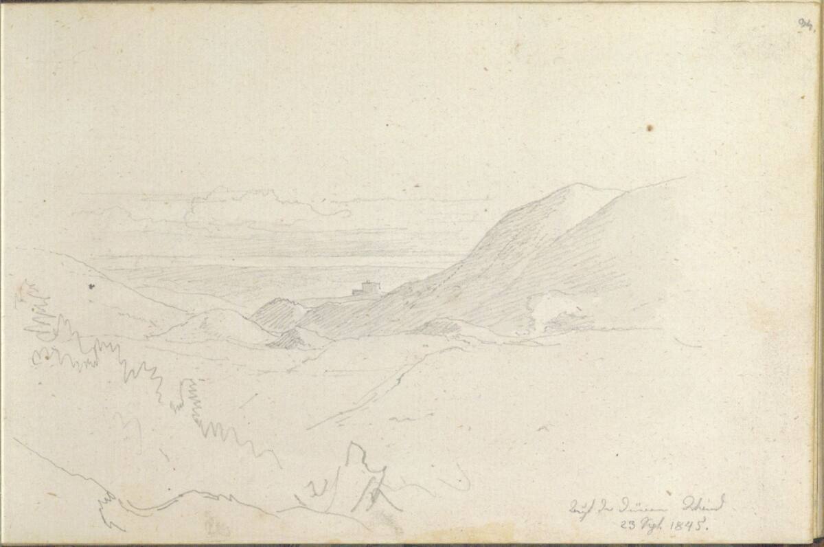 Auf der dürren Wand, Friedrich Gauermann