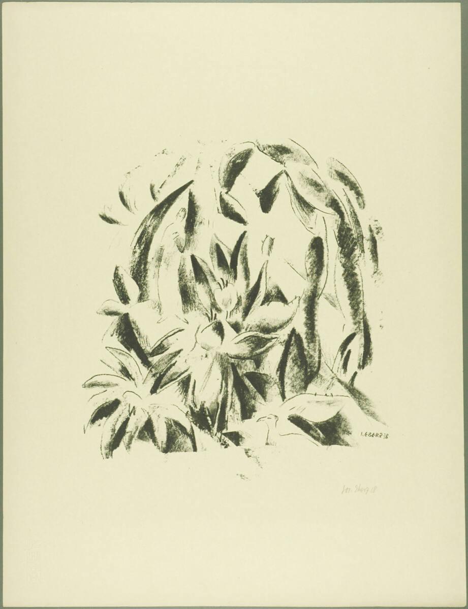 Josef Eberz, Tropischer Garten, Inv. Nr.: DG2005/10829/21