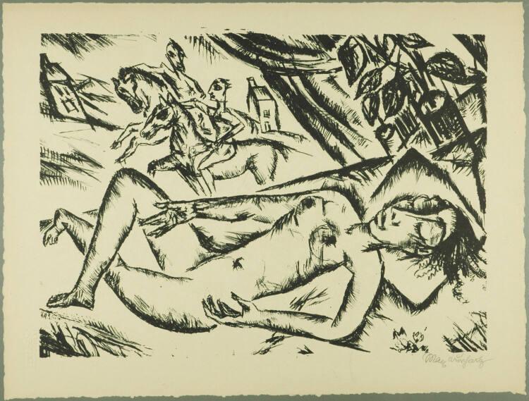 Max Burchartz, Schlafende Frau, Inv. Nr.: DG2005/10829/31