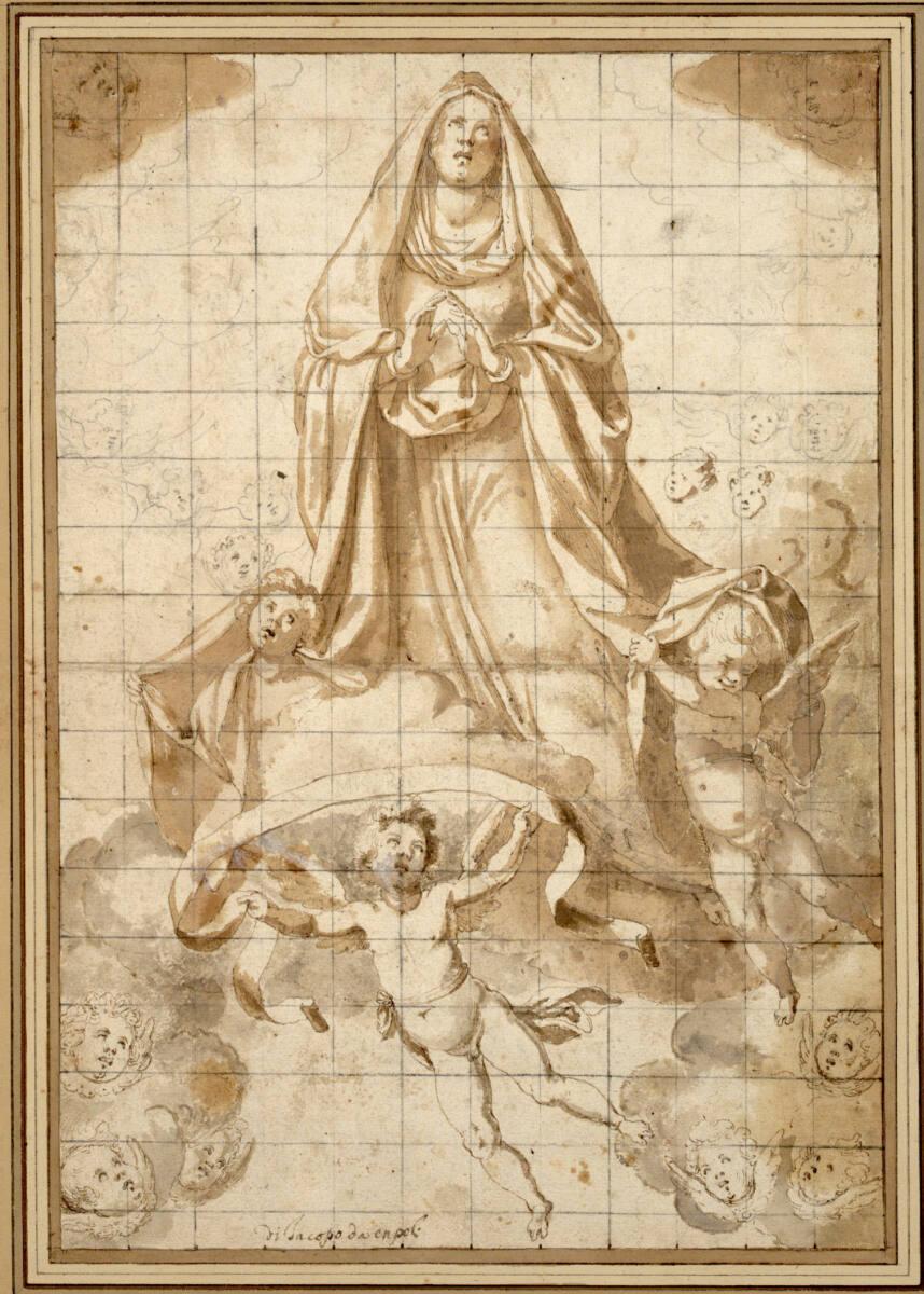Jacopo  Chimenti, Mariae Himmelfahrt, Inv. Nr.: 662