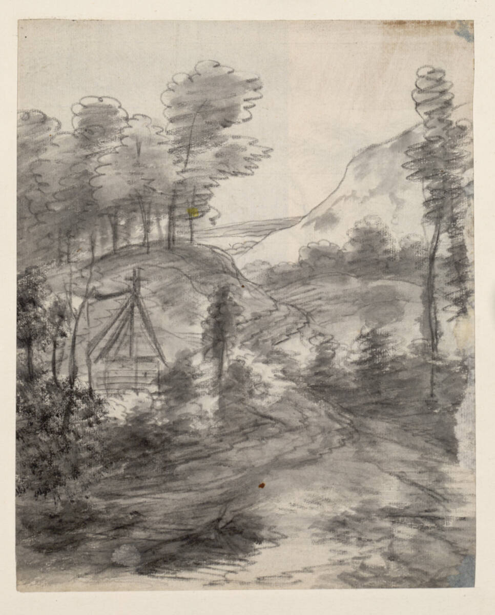 Waldlandschaft mit Kapelle, Jan van Kessel
