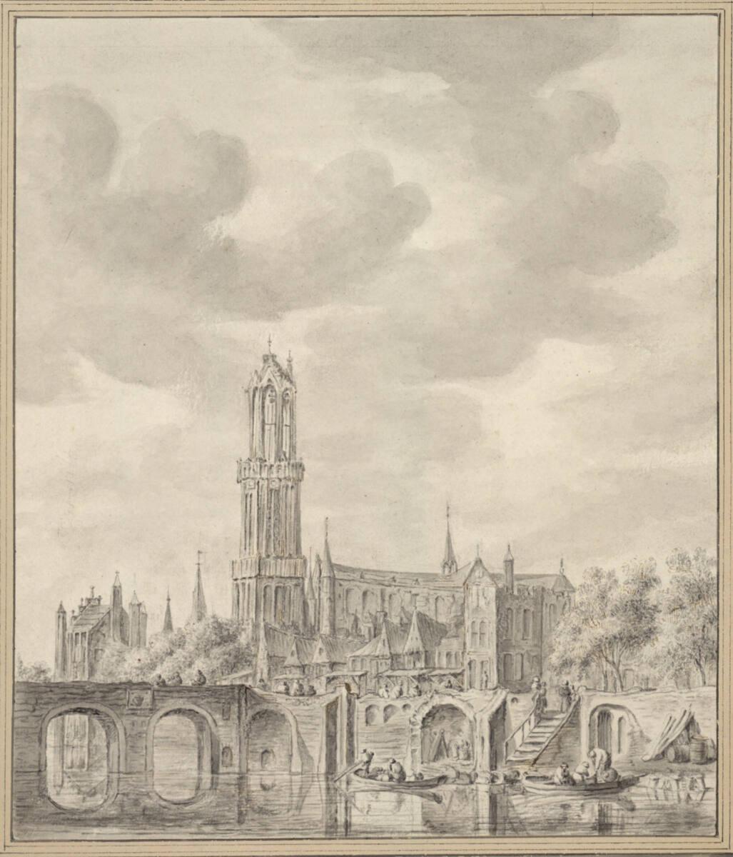 Jan Josefsz. van Goyen, Blick auf den Dom von Utrecht, Inv. Nr.: 10203