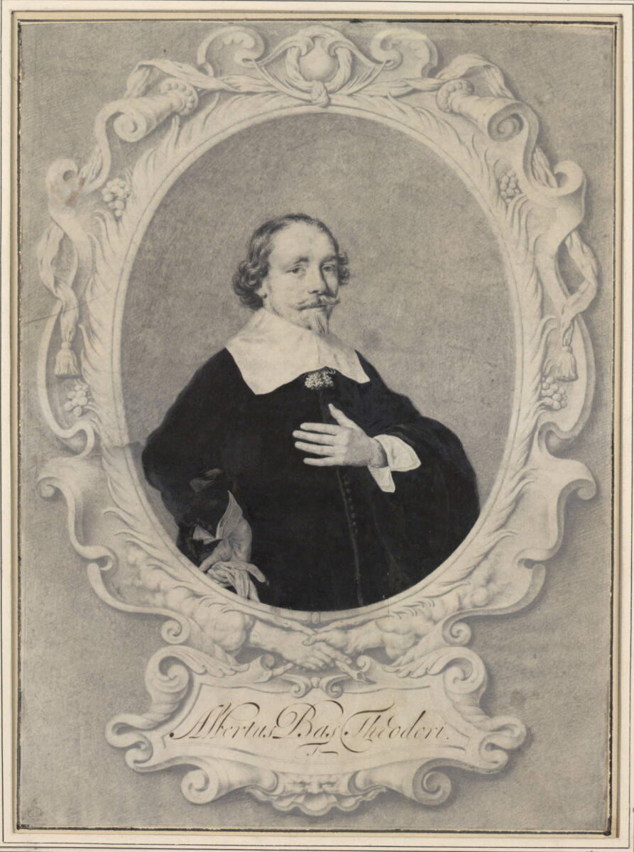 Albert Bas (Brustbild in ovaler Kartusche), JohanThopas