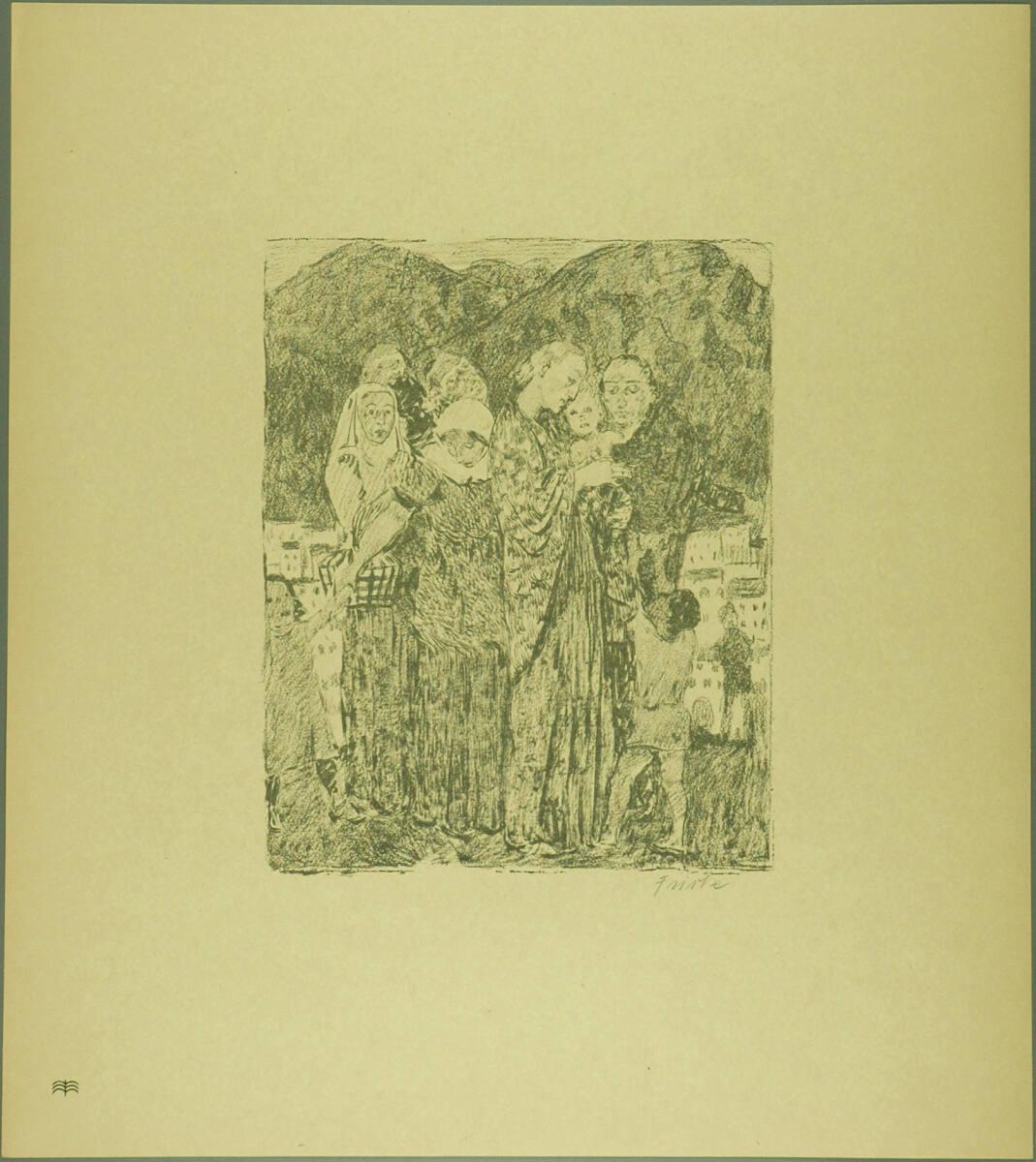 August Fricke, Sema-Mappe; Die Einfältigen, Inv. Nr.: DG1912/703/3