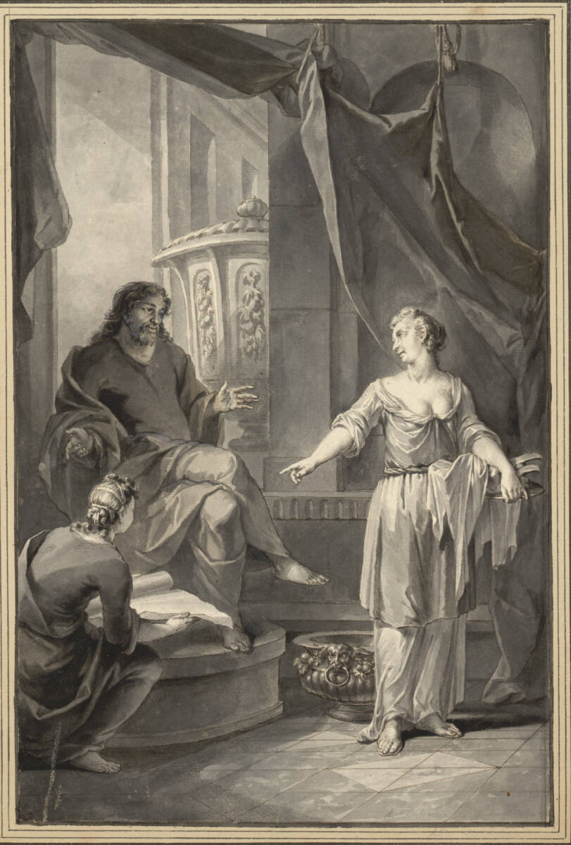 Christus bei Maria und Martha, Arnold Houbraken