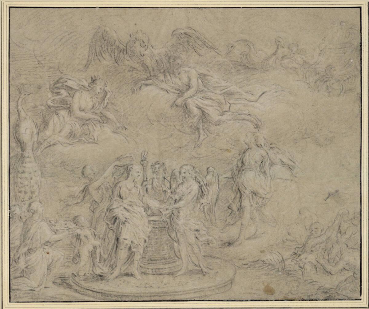 Victor Honoré Jansens, Die Vermählung von Amor und Psyche, Inv. Nr.: 10319