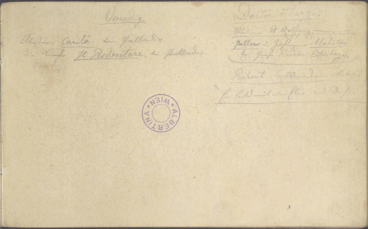 Friedrich Gauermann, Notizen, Inv. Nr.: 25672/88v