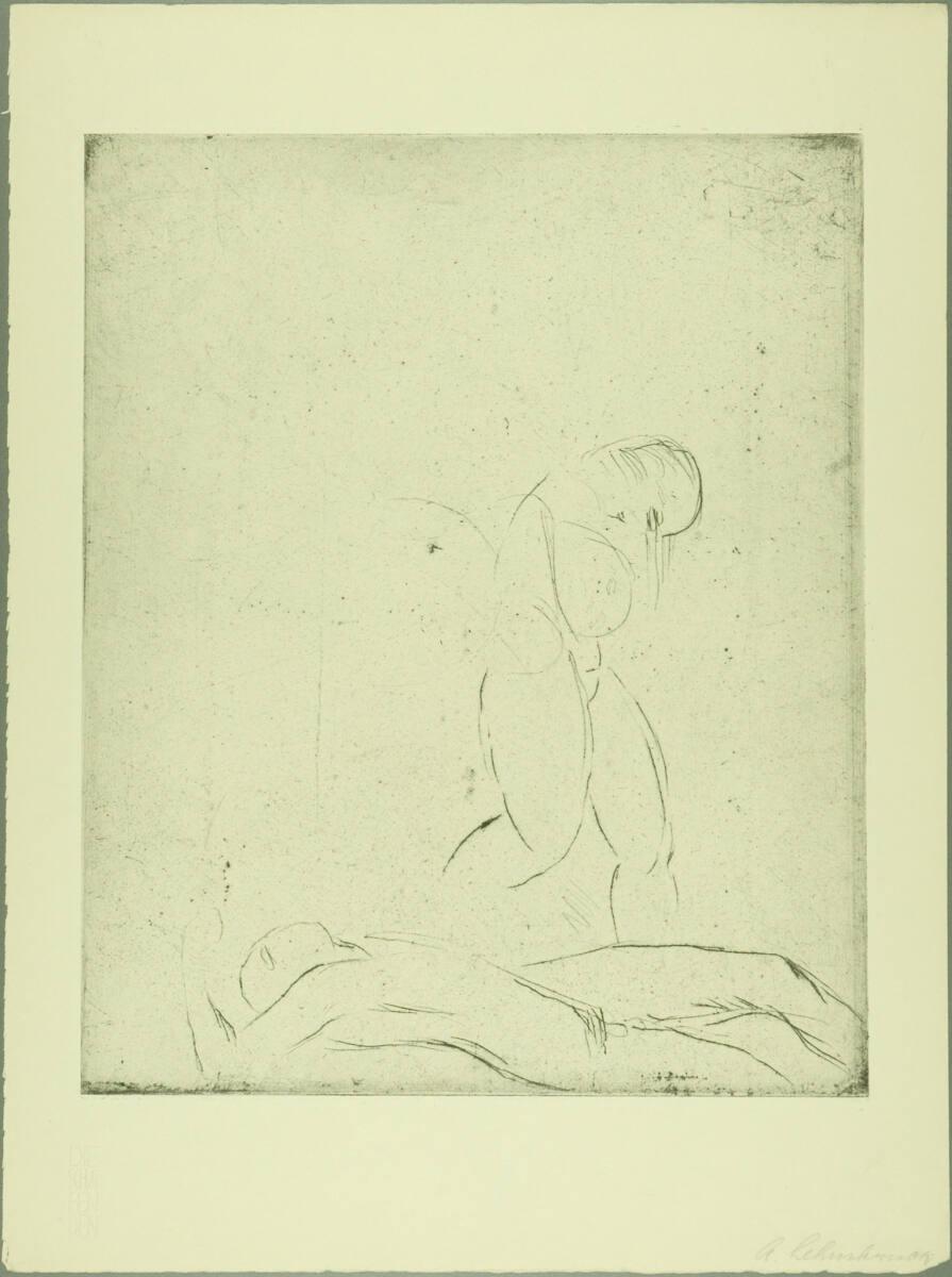 Wilhelm Lehmbruck, Skizze, Inv. Nr.: DG2005/10830/28