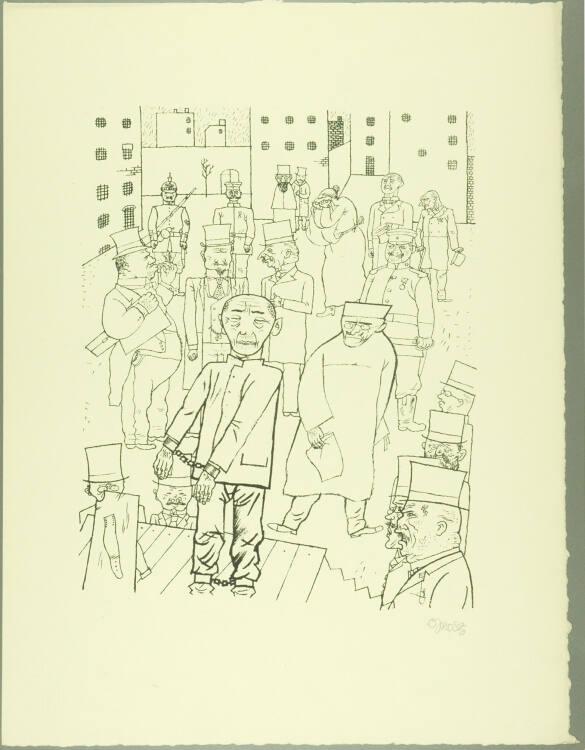 George Grosz, Vollkommene Menschen, Inv. Nr.: DG2005/10830/31