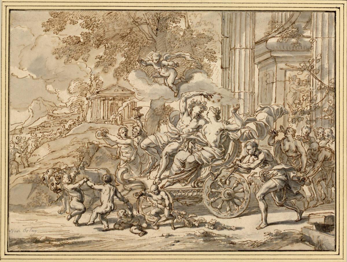 Richard van Orley, Bacchus und Ariadne, Inv. Nr.: 10349