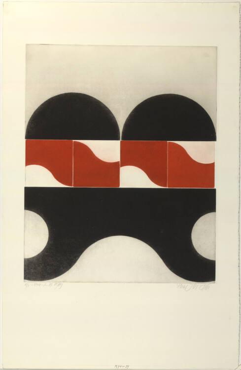 Theo Braun, Figurales und Halbkreis, Inv. Nr.: DG1971/29