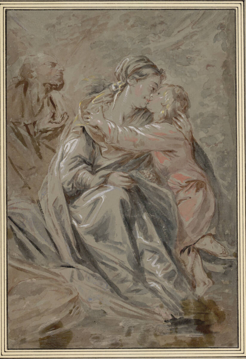 Heilige Familie (Maria wird vom Jesusknaben geküßt), LodewykdeDeyster