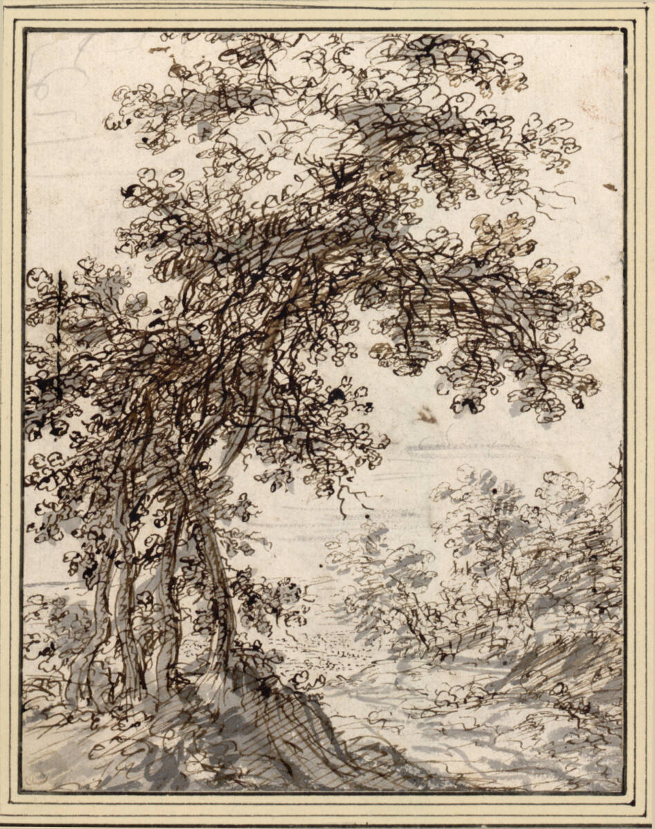 Baumgruppe am Wegrand, NicolasHuysmans