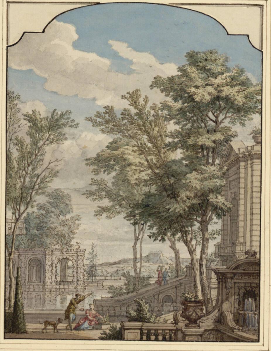 Isaac de Moucheron, Schloßpark, Inv. Nr.: 10495