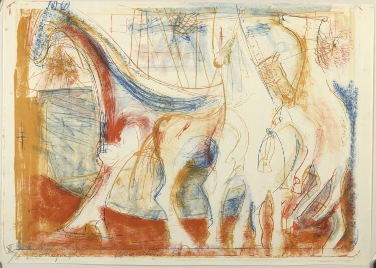 Hans Staudacher, Pferde, Inv. Nr.: DG1957/16