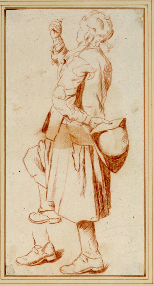 Jan Josef  Horemans, Tanzender Bauer, mit zweiter Version des angehobenen Beines, Inv. Nr.: 105…