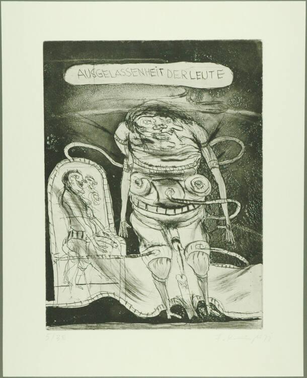 Franz Ringel, Ausgelassenheit der Leute, Inv. Nr.: DG2005/10837/10