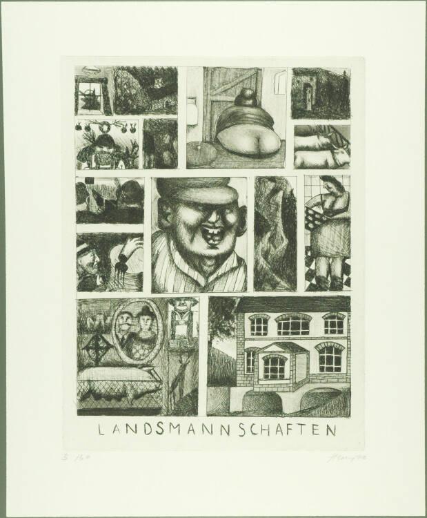 Wolfgang Herzig, Landsmannschaften, Inv. Nr.: DG2005/10837/16