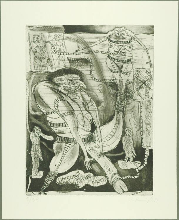 Franz Ringel, Umsonst keine Frau, Inv. Nr.: DG2005/10837/9