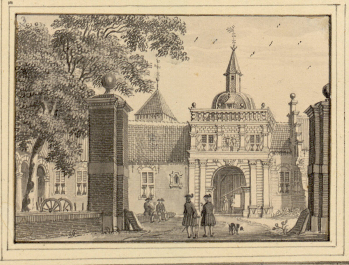 Das Tor von Kasteel Borculo, Cornelis Pronk