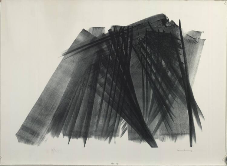 Hans Hartung, Komposition, Inv. Nr.: DG1972/159