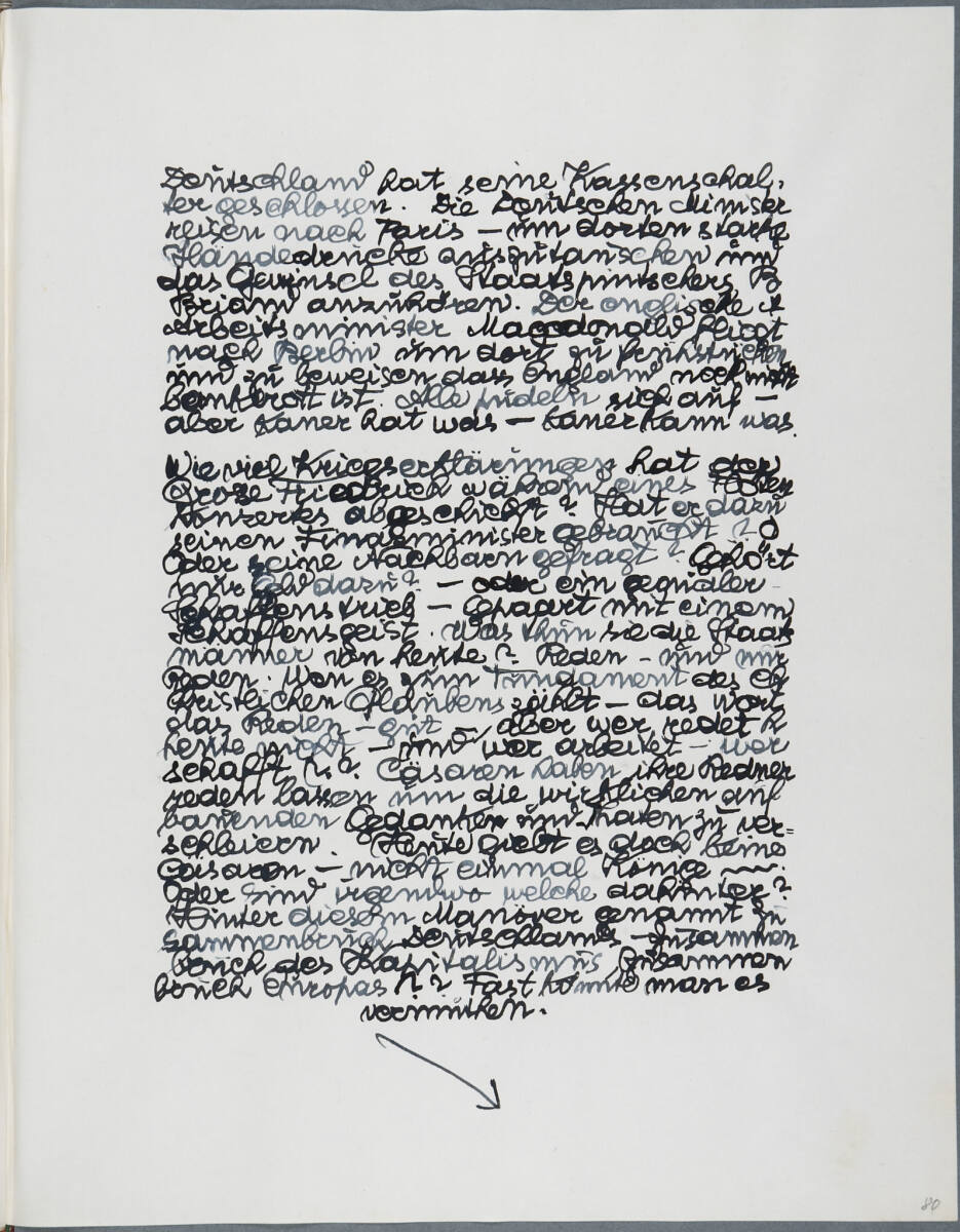 Tagebucheintrag, Anton Hanak