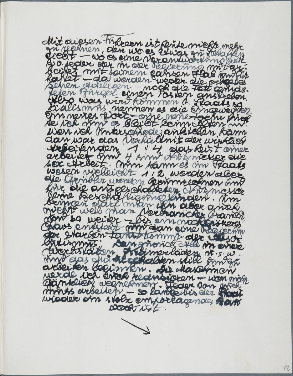 Tagebucheintrag, Anton Hanak