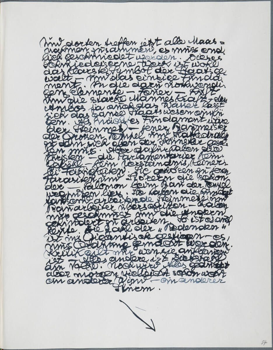 Tagebucheintrag, Anton Hanak