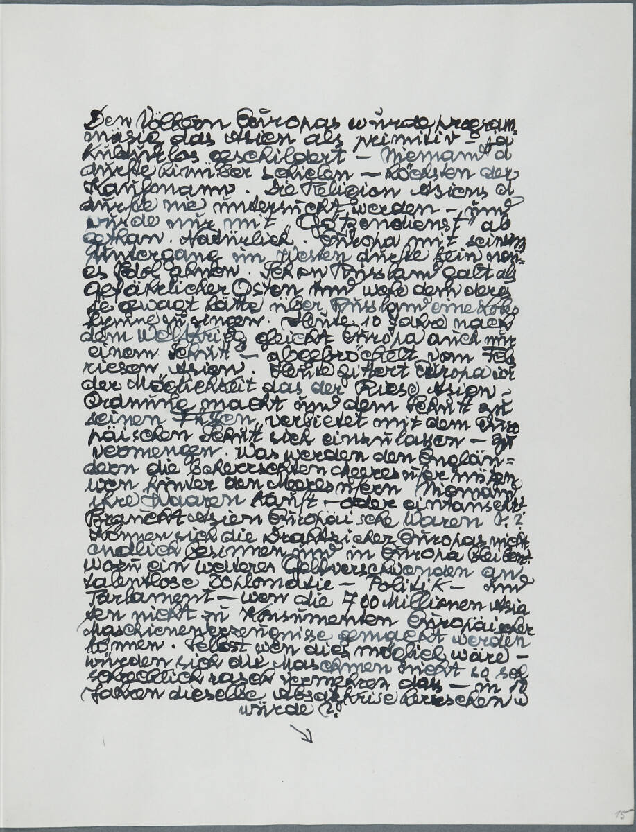 Tagebucheintrag, Anton Hanak