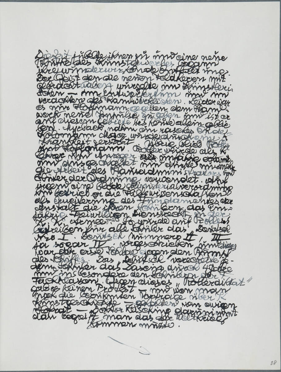Tagebucheintrag, Anton Hanak