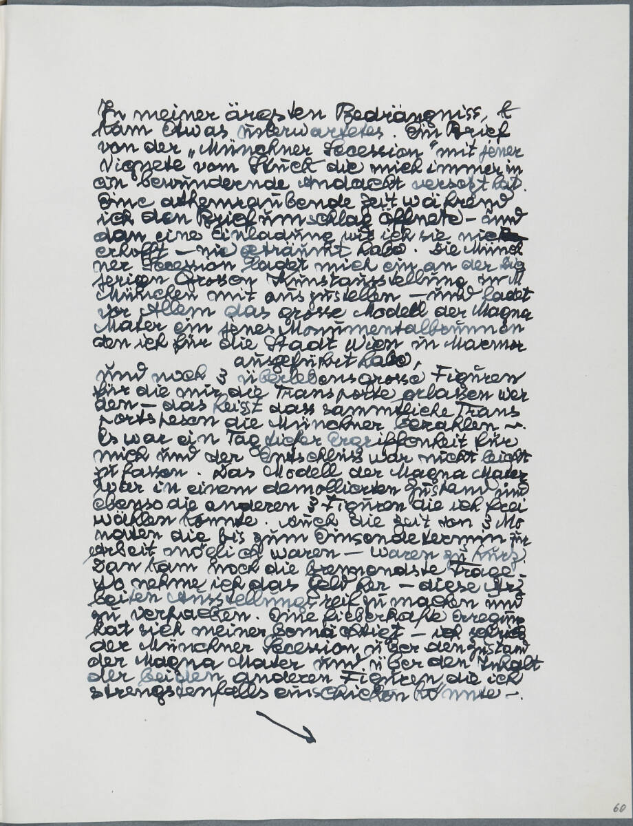 Tagebucheintrag, Anton Hanak