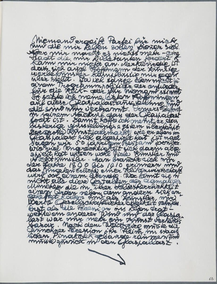Tagebucheintrag, Anton Hanak