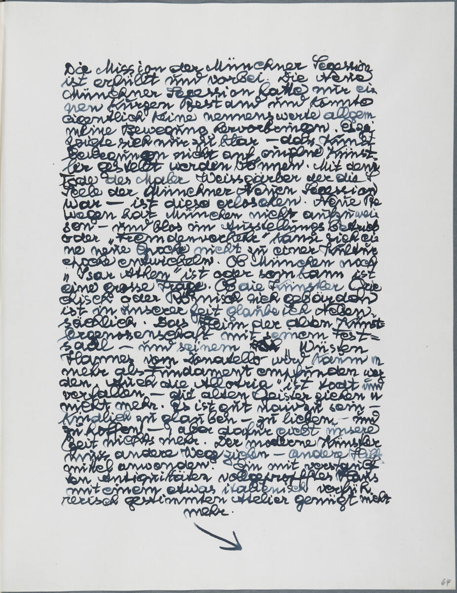 Tagebucheintrag, Anton Hanak