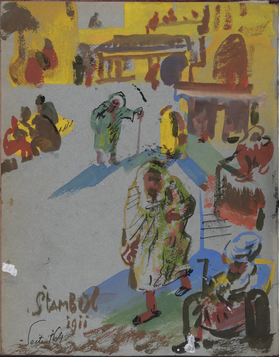 Oskar Laske, "Stambul 1911", Inv. Nr.: 35007/11/164