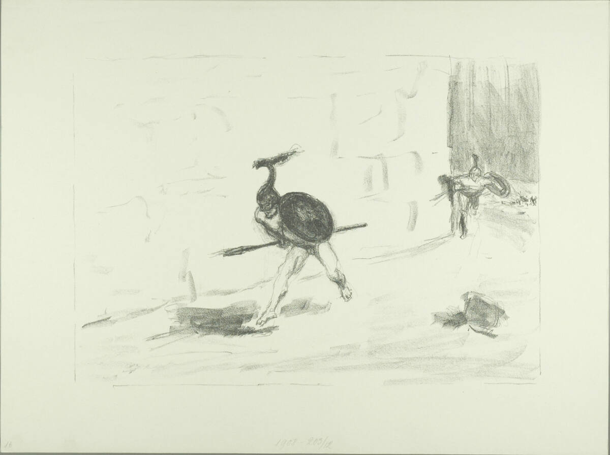 Achill; Hektors Flucht, München A.Langen, 1907