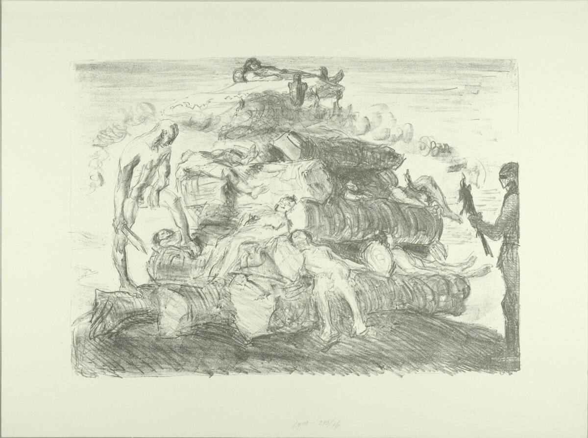 Achill; Bestattung des Patroklos, München A.Langen, 1907
