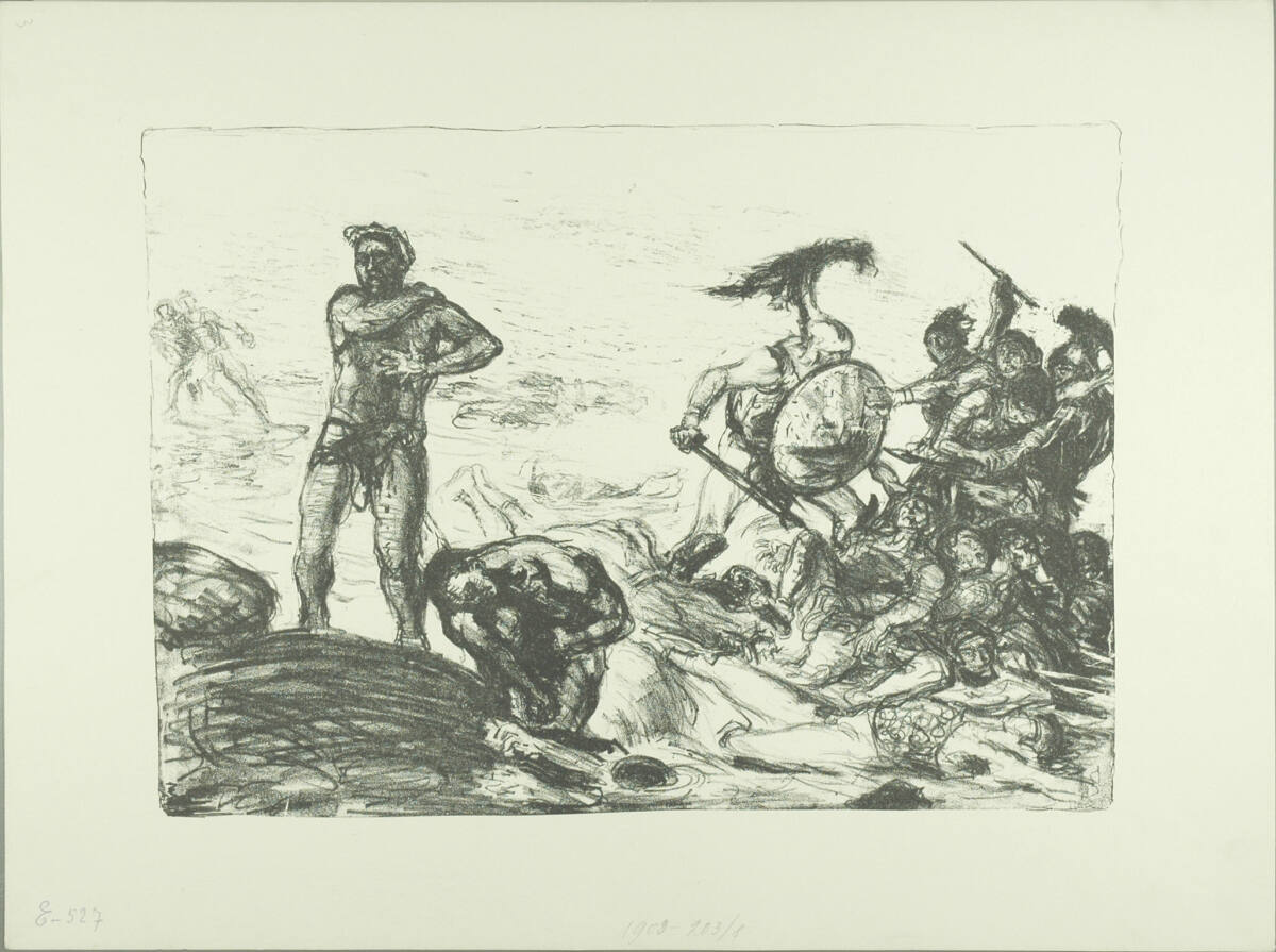 Achill; Achill wütet im Skamander, München A.Langen, 1907