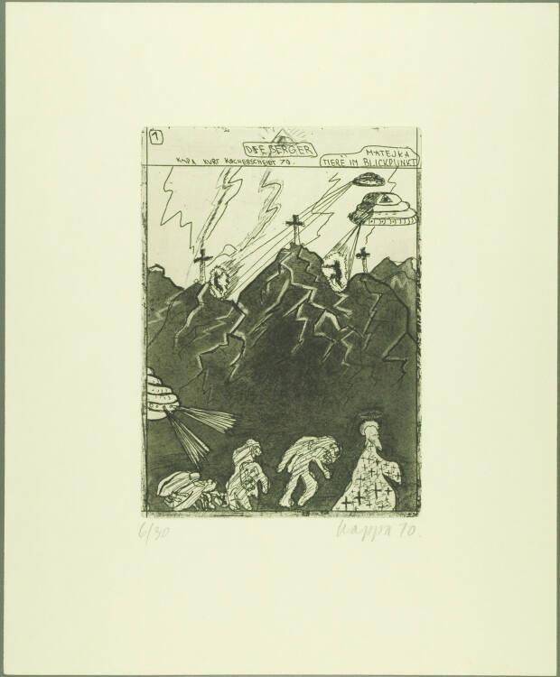 Kurt Kocherscheidt, Tiere im Blickpunkt; Die Berger, Inv. Nr.: DG1994/291/2