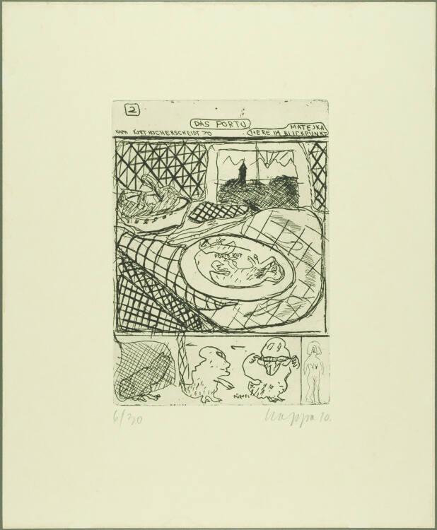 Kurt Kocherscheidt, Tiere im Blickpunkt; Das Porto, Inv. Nr.: DG1994/291/3