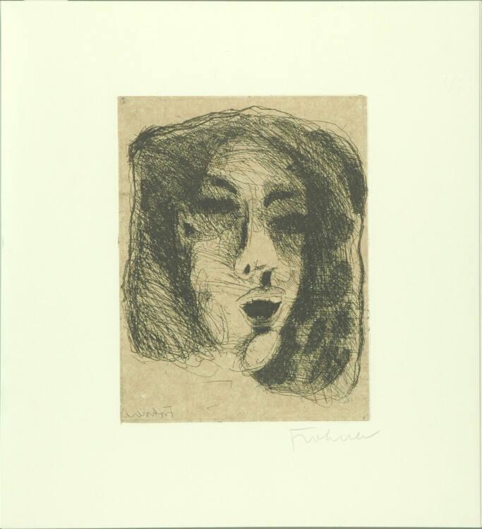 Adolf Frohner, Kopf 1, Inv. Nr.: DG2005/10856/5